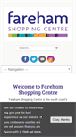 Mobile Screenshot of farehamshopping.com